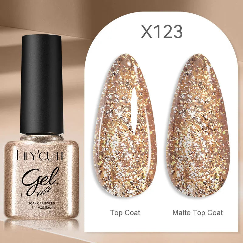 LILYCUTE 7ml Thermal Color-Changing Gel Nail Polish