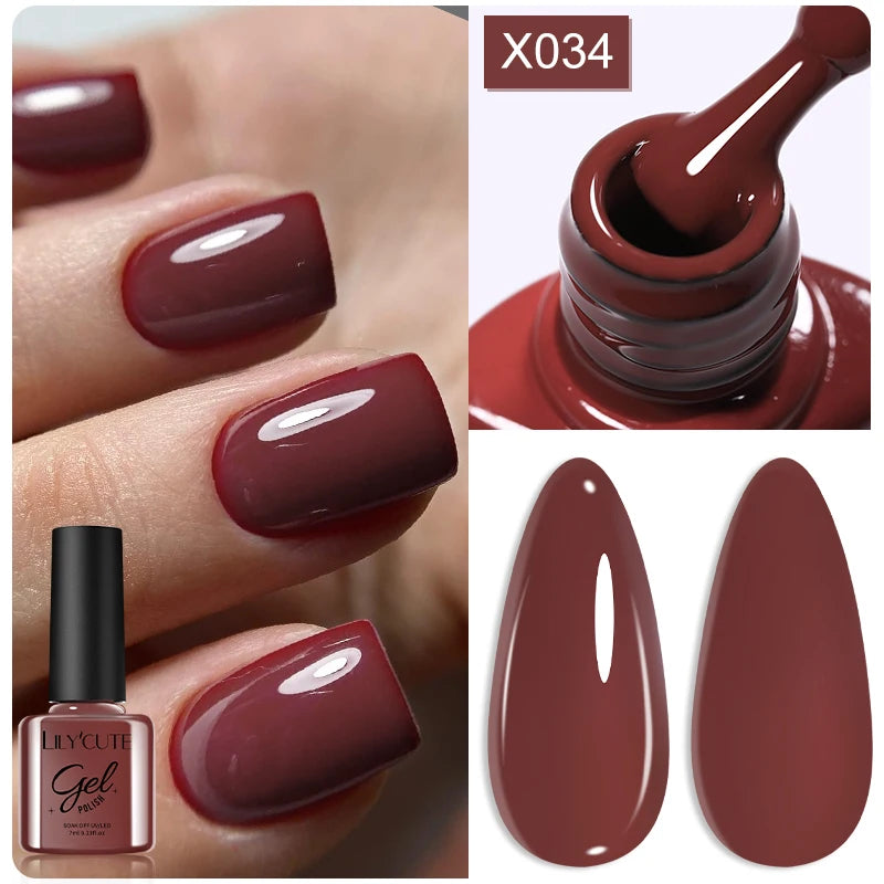 LILYCUTE 5ml Metallic Painting Liner Gel - Gold Silver Nail Art