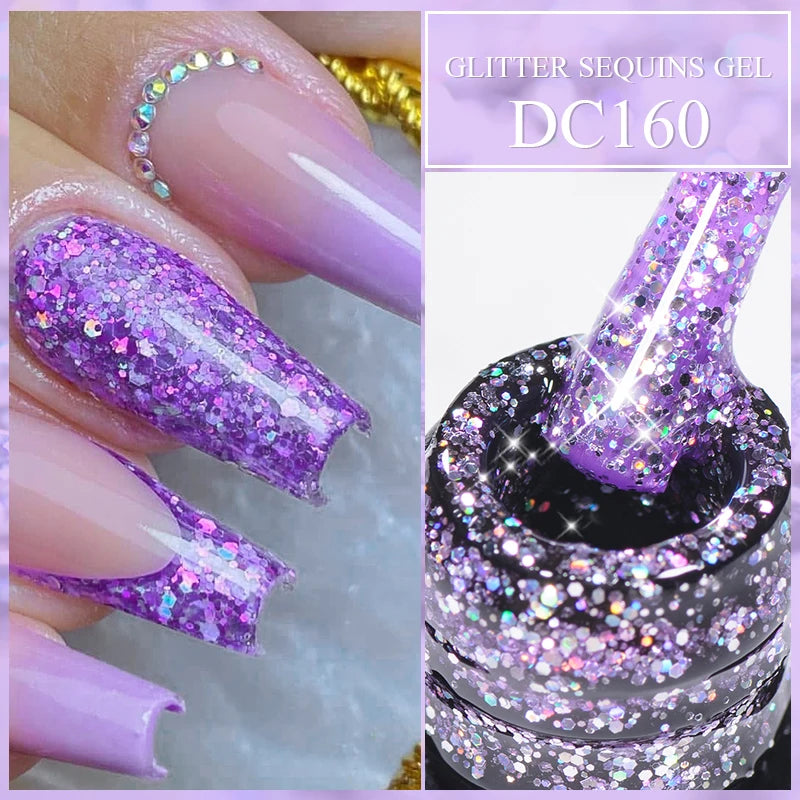 MTSSII Dried Flower Gel Nail Polish - Fairy Series Nail Art