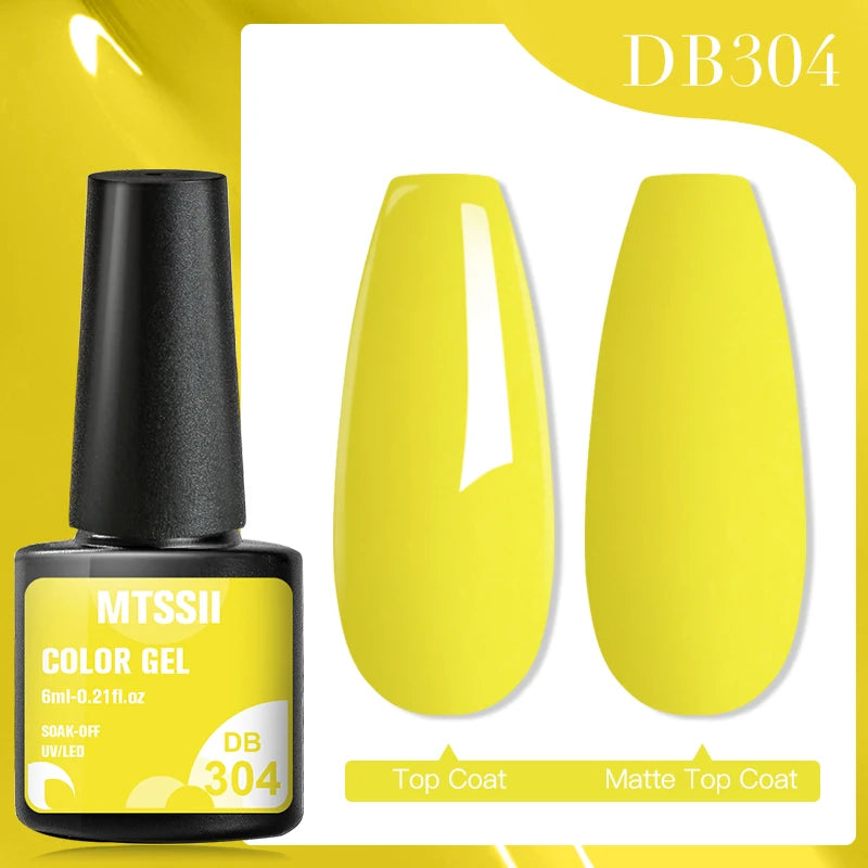 MTSSII Dried Flower Gel Nail Polish - Fairy Series Nail Art