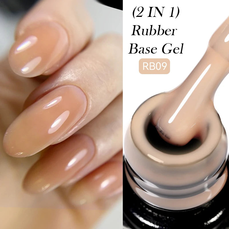 LILYCUTE 7ml Base and No-Wipe Top Coat Gel Polish