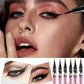 Waterproof Black Eyeliner Pencil Set - Smudge-Proof Beginner Makeup
