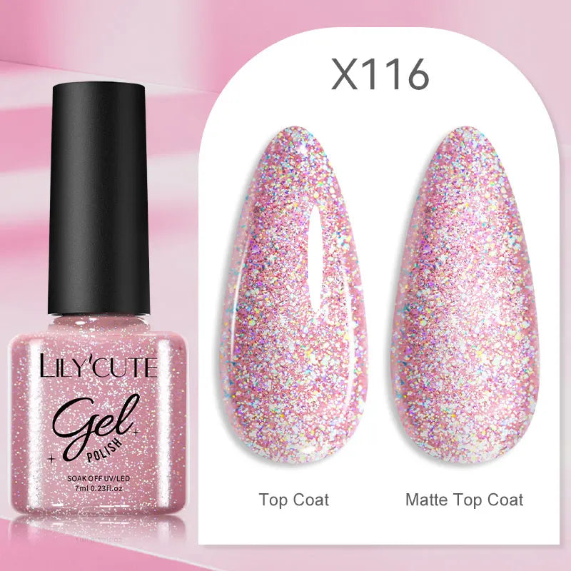 LILYCUTE 7ml Thermal Color-Changing Gel Nail Polish