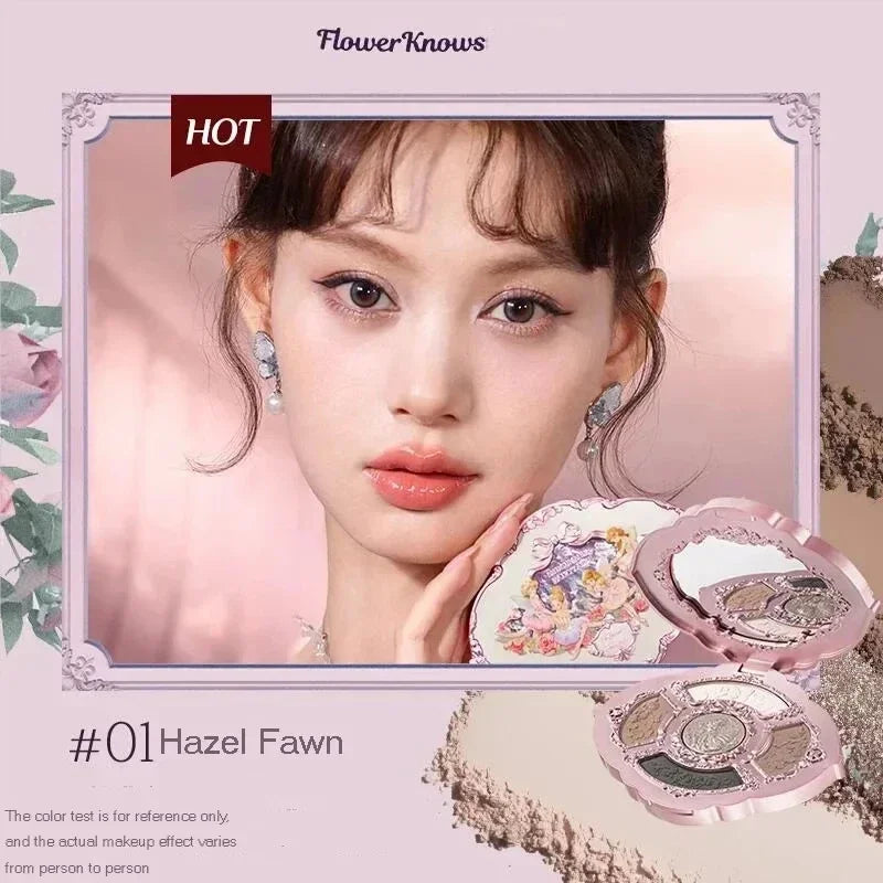 Flower Knows Moonlight Mermaid 8-Color Eyeshadow Palette