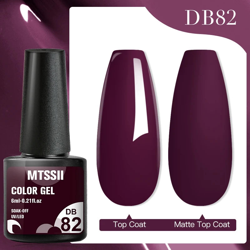 MTSSII Dried Flower Gel Nail Polish - Fairy Series Nail Art