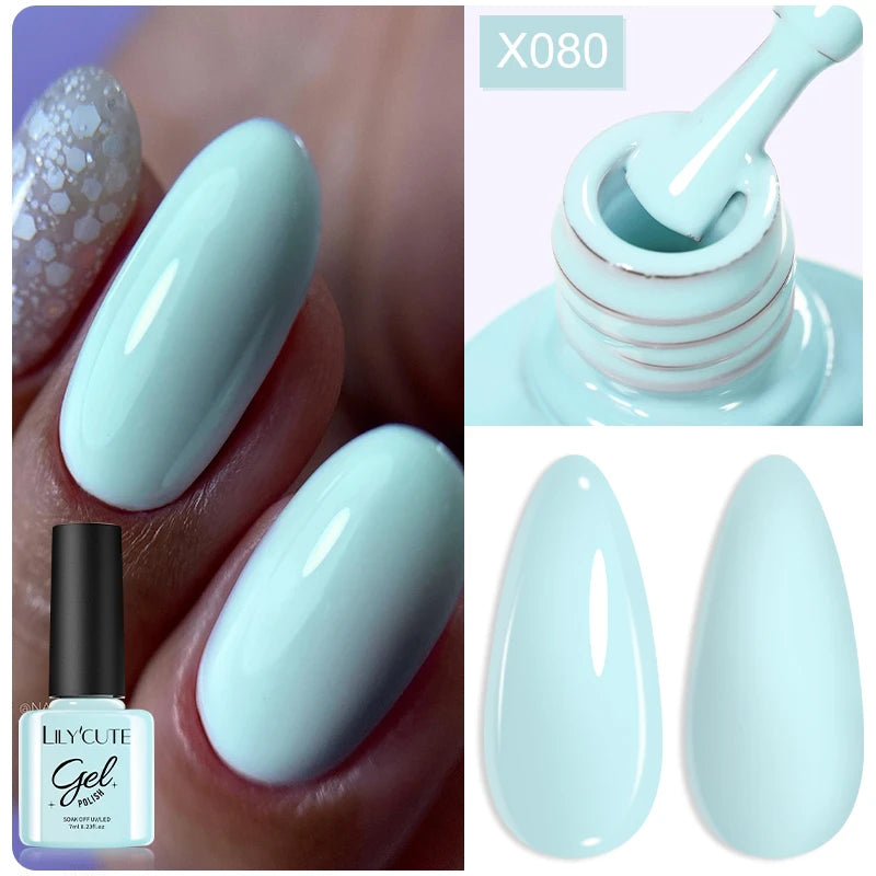 LILYCUTE 7ml Thermal Color-Changing Gel Nail Polish