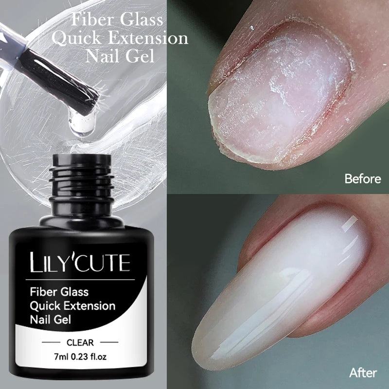 LILYCUTE 5ml Metallic Painting Liner Gel - Gold Silver Nail Art