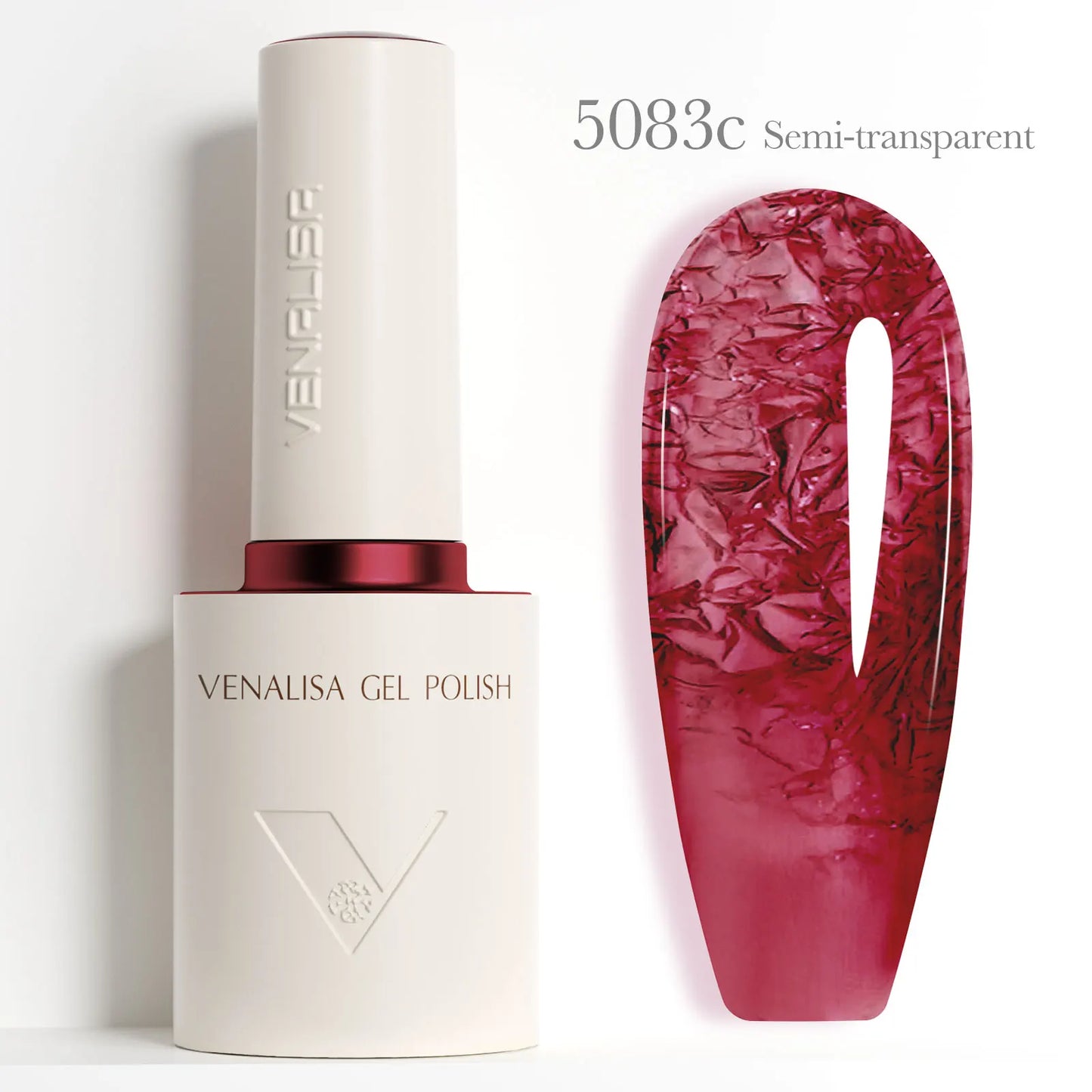 VENALISA V6 Ultra Red Cat Eye Gel Polish - HEMA and TPO Free 10ml