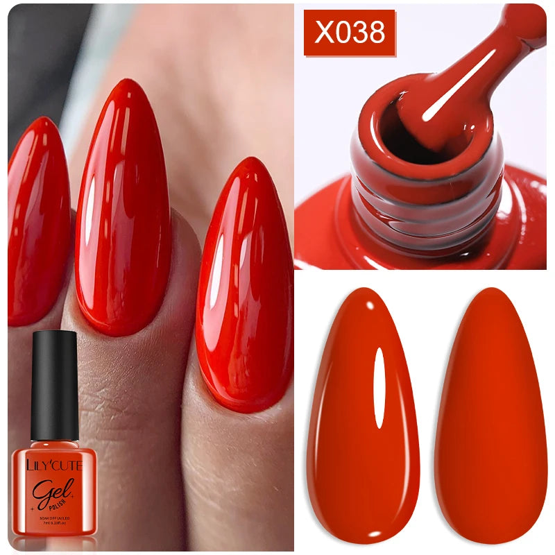 LILYCUTE 7ml Thermal Color-Changing Gel Nail Polish