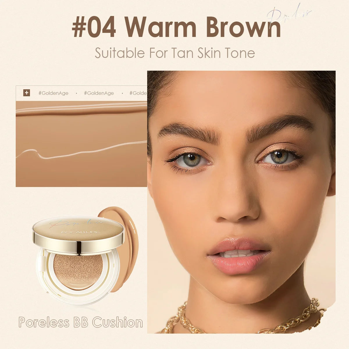 FOCALLURE Air Cushion Matte Foundation