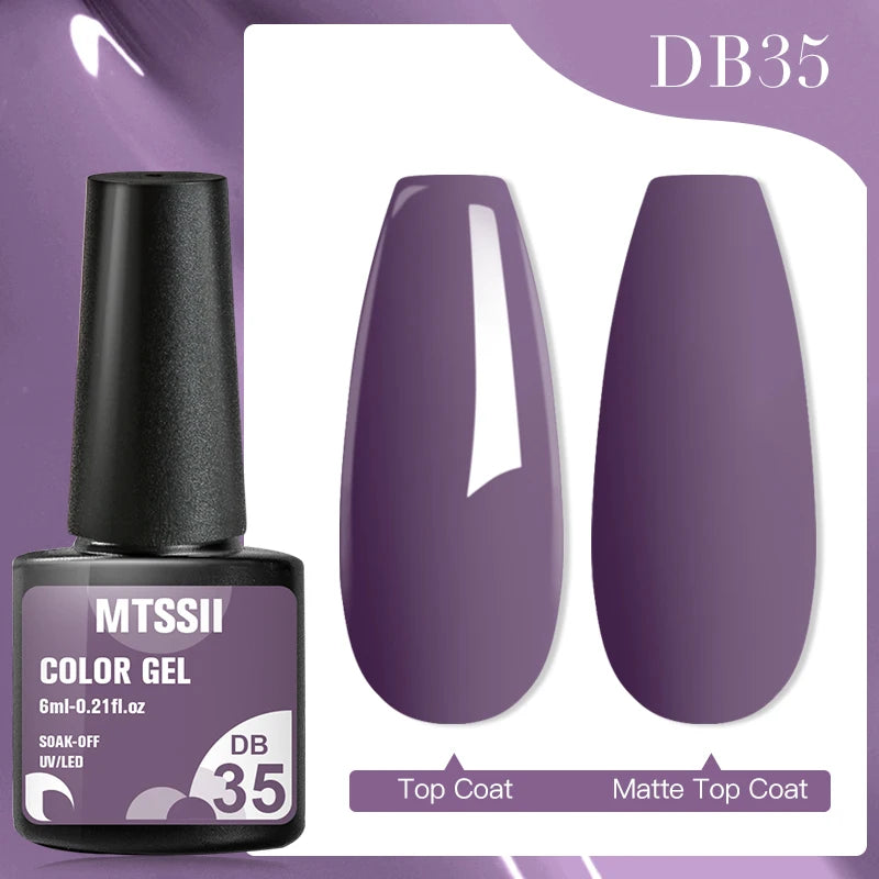 MTSSII Dried Flower Gel Nail Polish - Fairy Series Nail Art