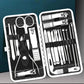 19-Piece Nail Clipper Grooming Set - Manicure Pedicure Tools