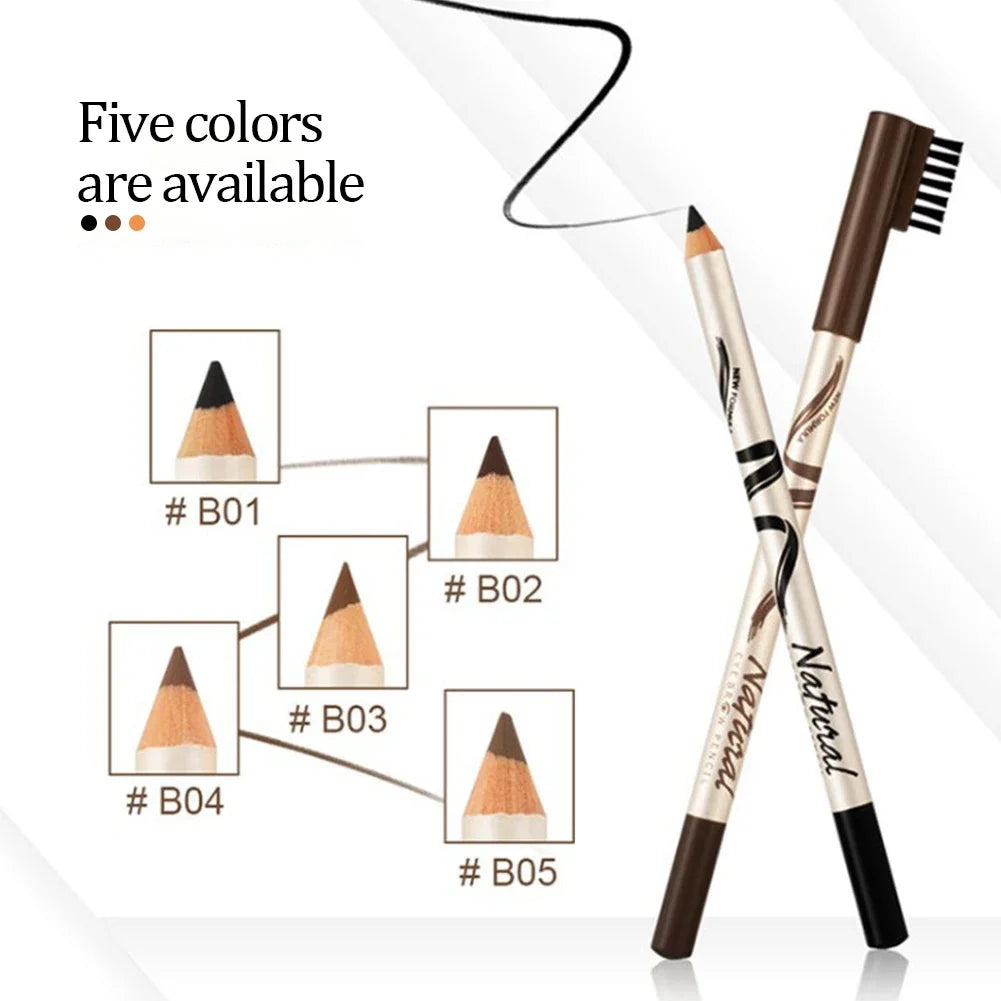 Long-Lasting Brown Eyebrow Pencil