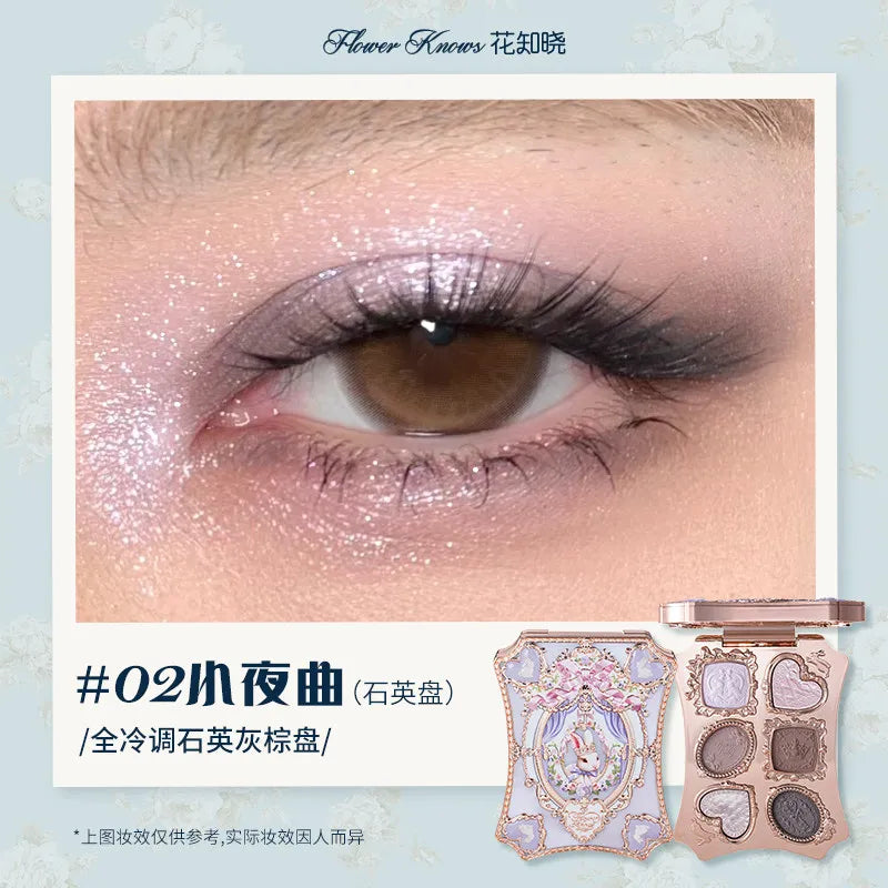 Flower Knows Moonlight Mermaid 8-Color Eyeshadow Palette