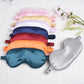 Soft Silk Sleep Mask - 100% Blackout Adjustable Eye Cover