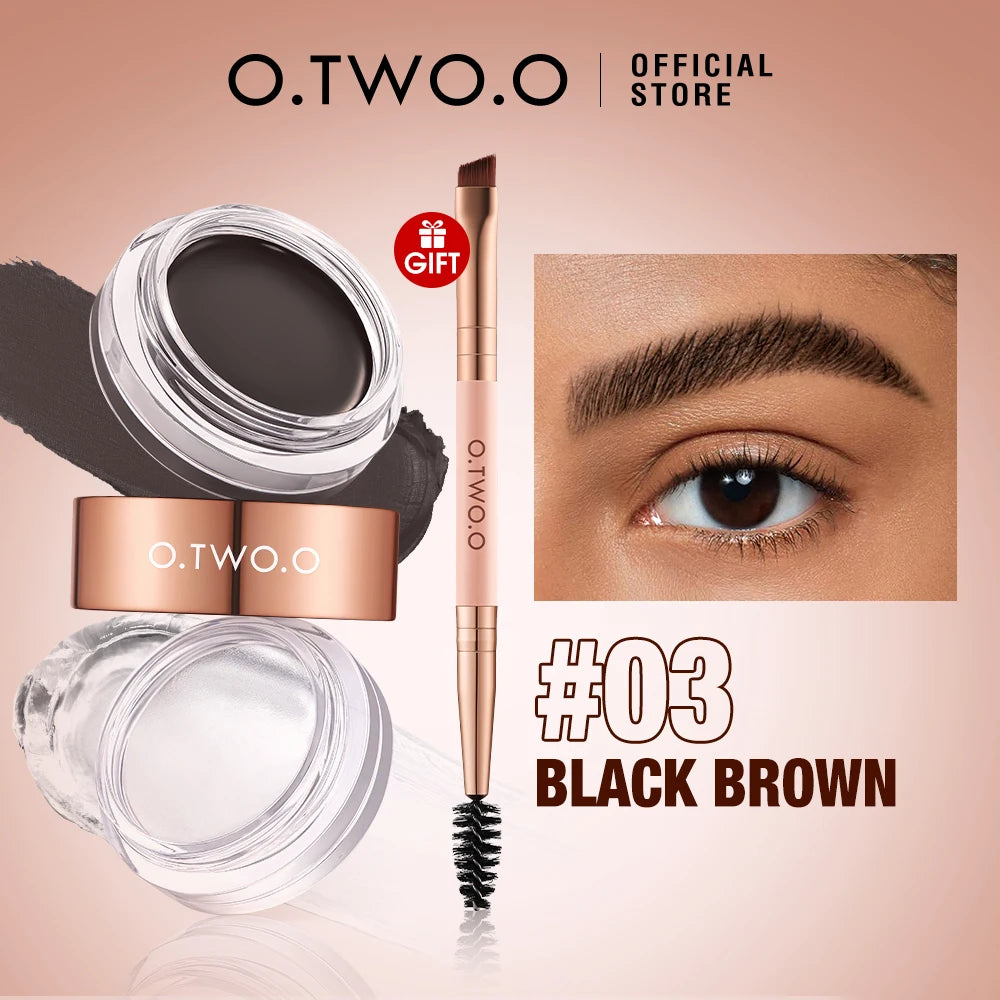 O.TWO.O 2-in-1 Brow Pomade and Gel Wax