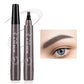5-Color 4-Tip Eyebrow Pen