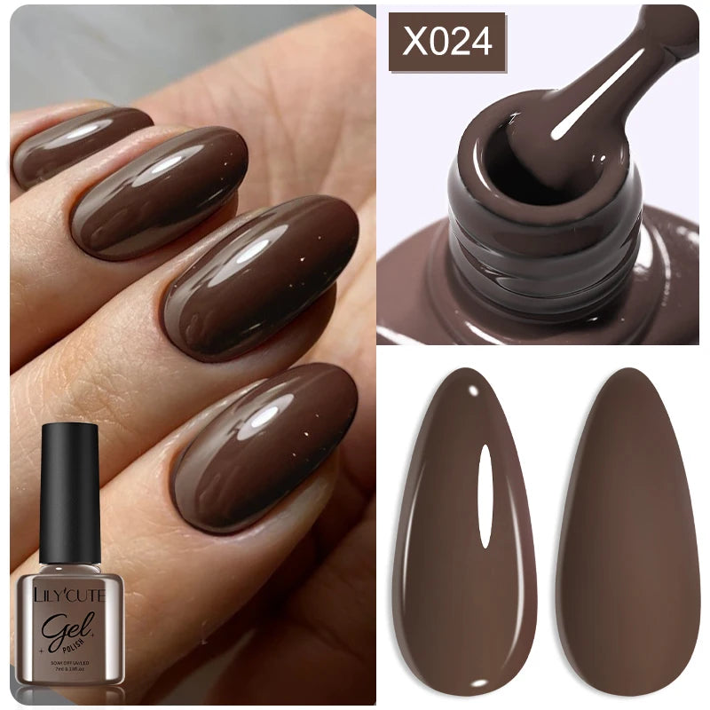 LILYCUTE 7ml Thermal Color-Changing Gel Nail Polish