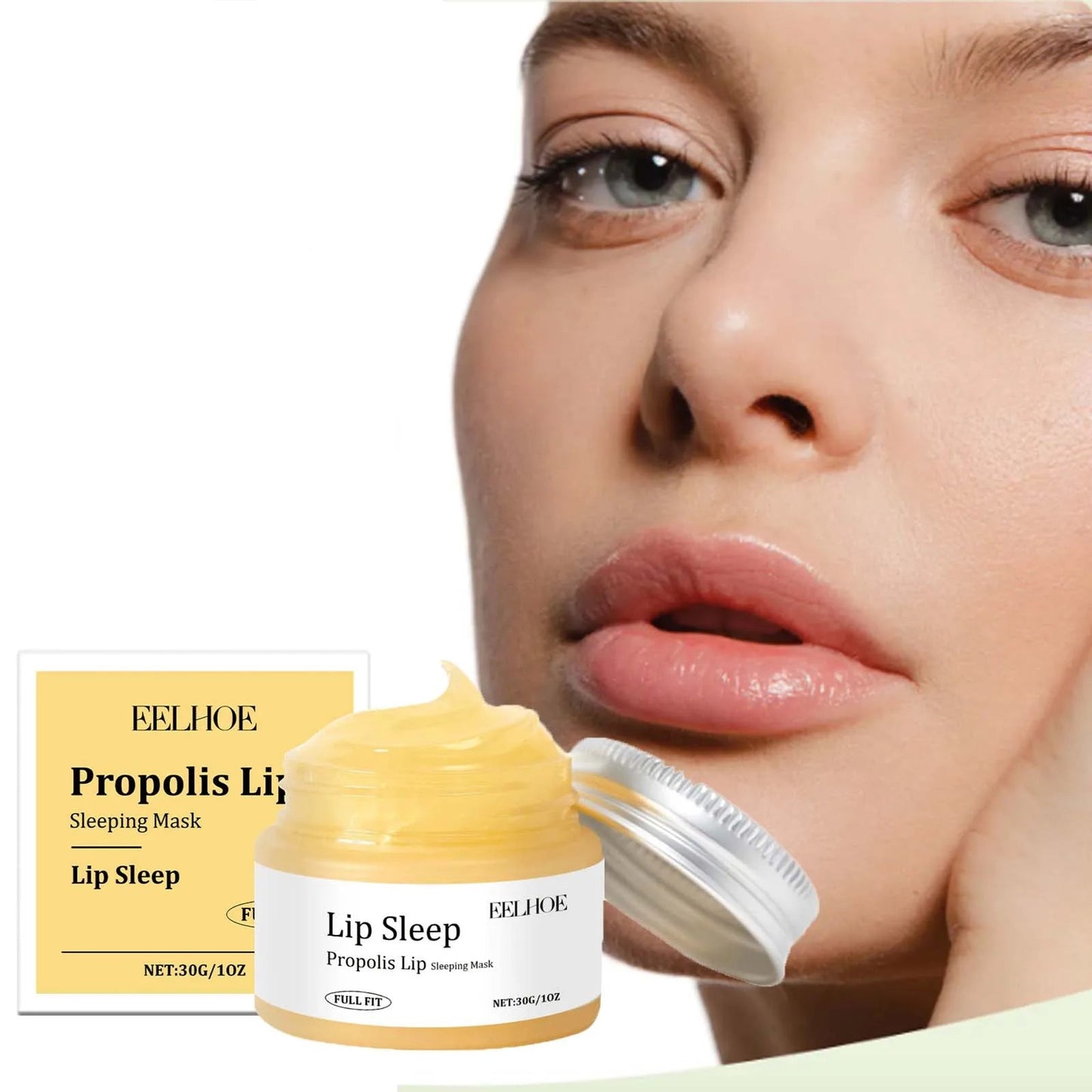 Propolis Overnight Lip Sleeping Mask - Exfoliating Repair Care