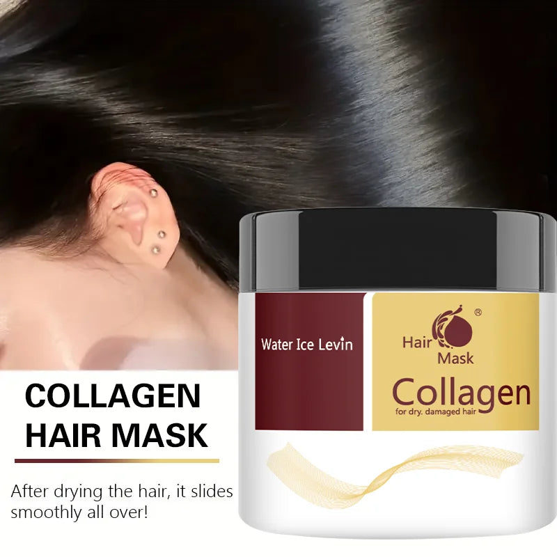 Collagen Argan Oil Hair Mask Essence - Deep Conditioning Care