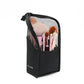 HOMEFISH Clear Zipper Stand Cosmetic Bag - Foldable Travel Organizer