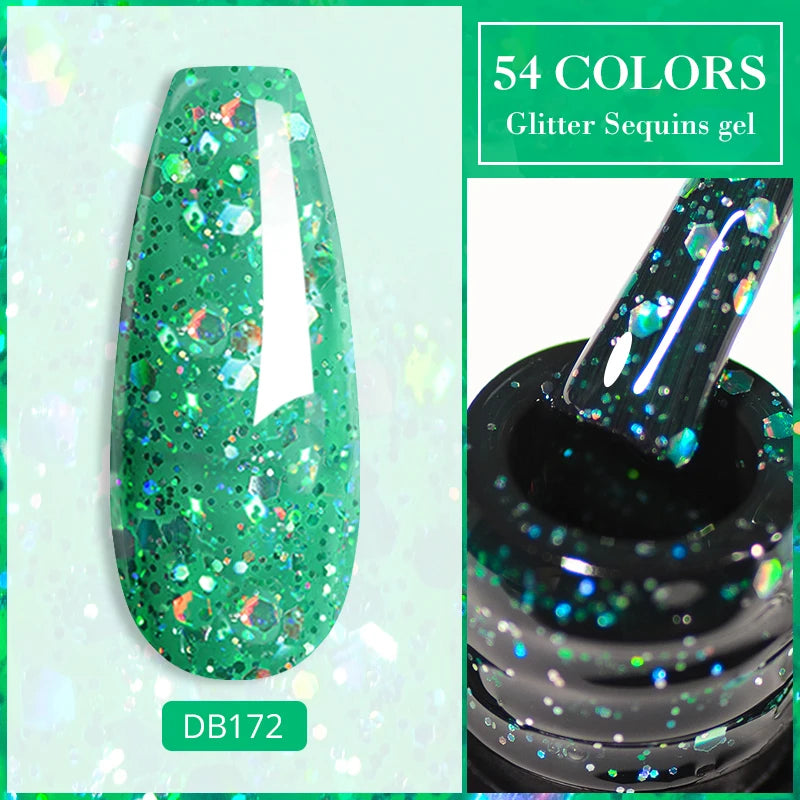 MTSSII Dried Flower Gel Nail Polish - Fairy Series Nail Art