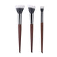 Natural Wood Goat Hair Stippling Brush - Powder and Contour Tool