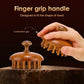 Sandalwood Scalp Massage Comb - Anti-Static Wooden Gua Sha Brush