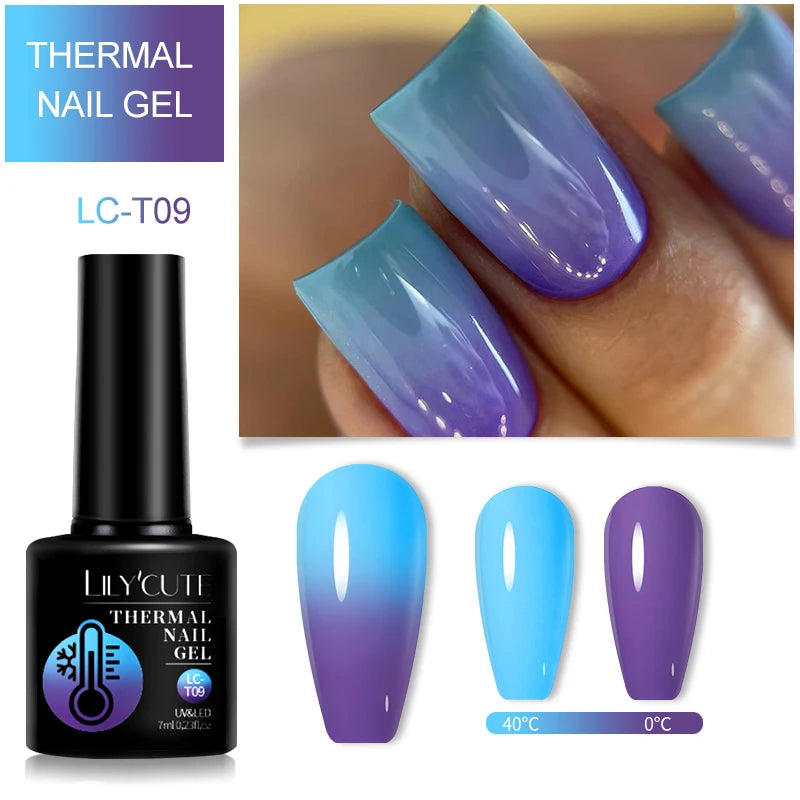 LILYCUTE 5ml Metallic Painting Liner Gel - Gold Silver Nail Art