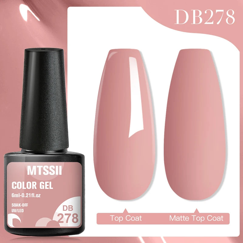 MTSSII Dried Flower Gel Nail Polish - Fairy Series Nail Art