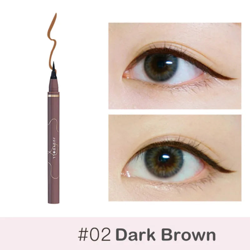 Judydoll Ultra-Fine Liquid Eyeliner Pen - Smooth Matte Eye Makeup