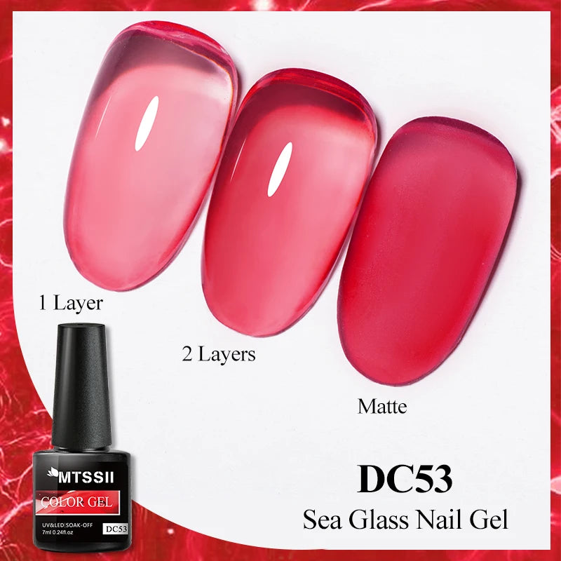 MTSSII Dried Flower Gel Nail Polish - Fairy Series Nail Art