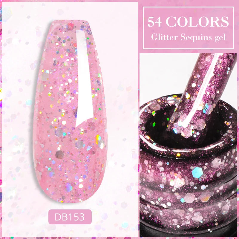 MTSSII Dried Flower Gel Nail Polish - Fairy Series Nail Art