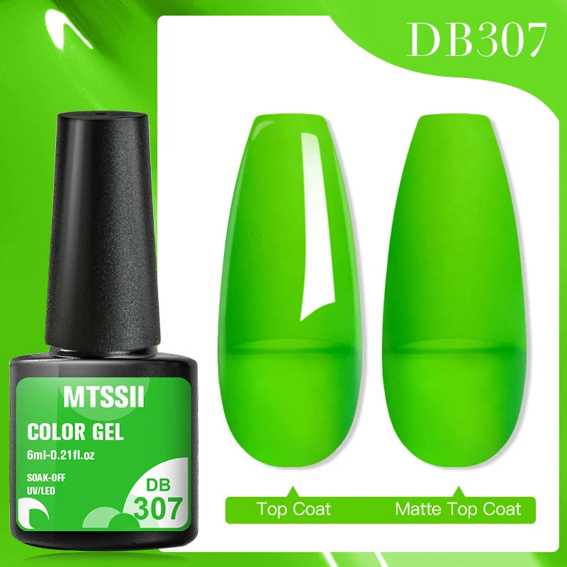 MTSSII Dried Flower Gel Nail Polish - Fairy Series Nail Art