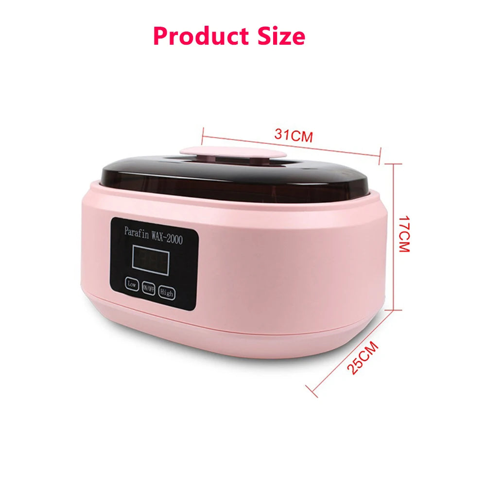 200W Digital Wax Heater - Hands Feet and Body Hair Removal Warmer