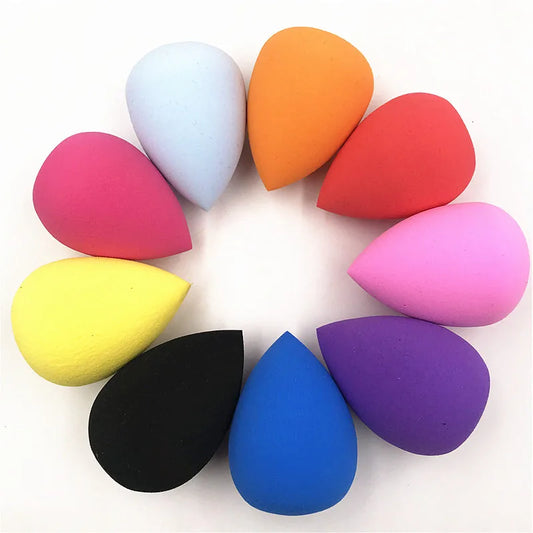 Soft Water-Drop Makeup Sponge - Non-Latex Foundation Puff
