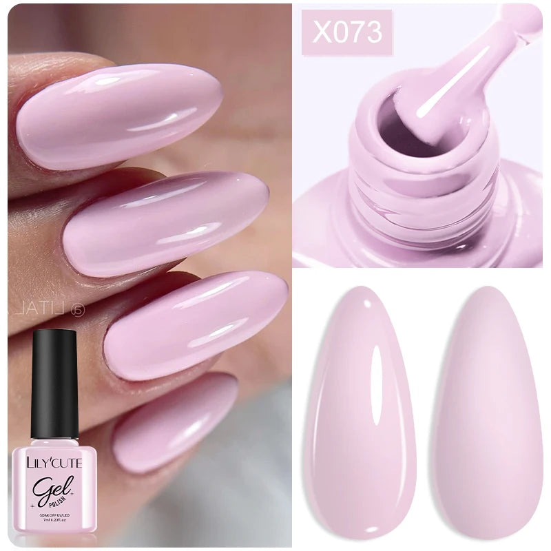 LILYCUTE 7ml Thermal Color-Changing Gel Nail Polish