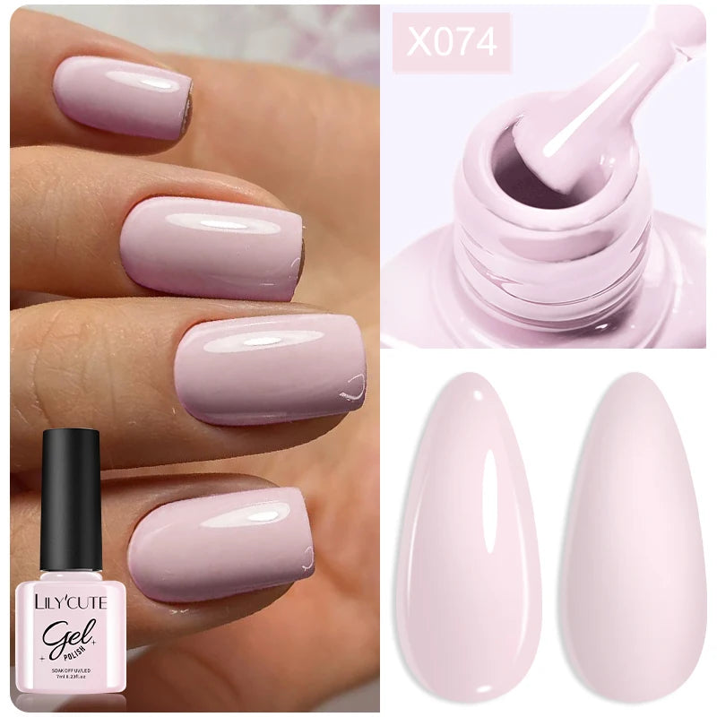 LILYCUTE 7ml Thermal Color-Changing Gel Nail Polish