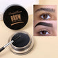Matte Brown Black Waterproof Eyebrow Cream
