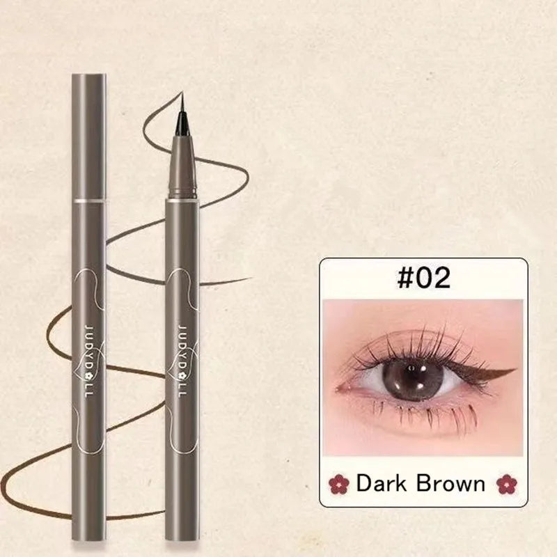 Judydoll Ultra-Fine Liquid Eyeliner Pen - Smooth Matte Eye Makeup