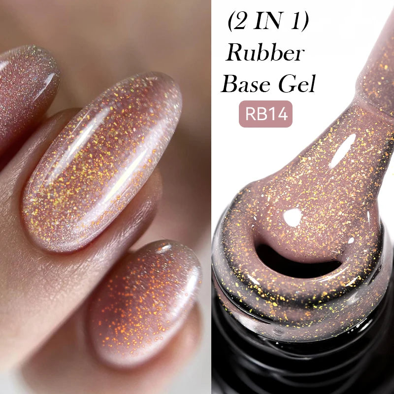 LILYCUTE 7ml Base and No-Wipe Top Coat Gel Polish