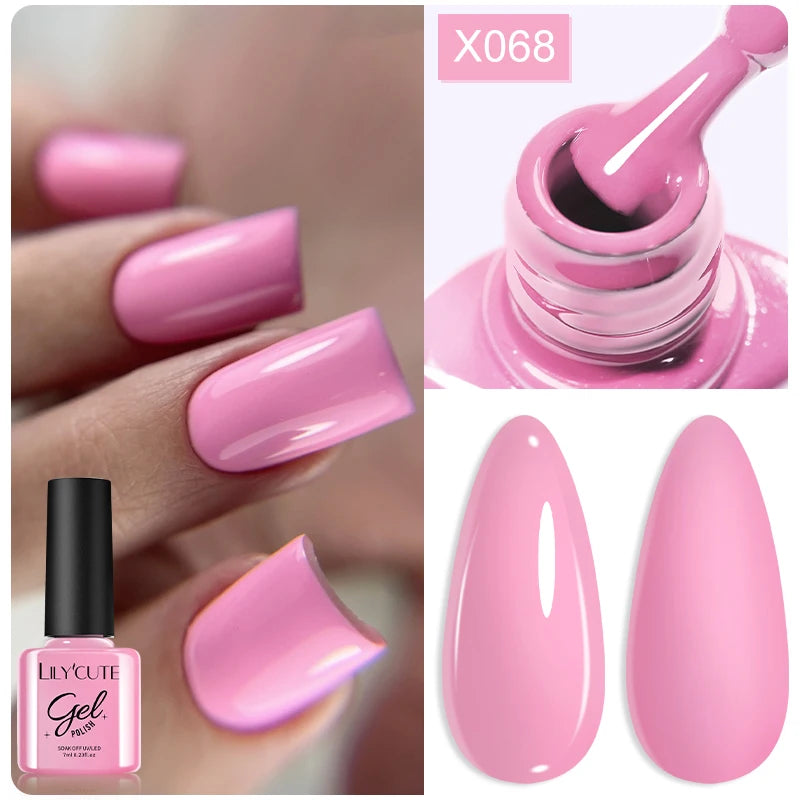 LILYCUTE 7ml Thermal Color-Changing Gel Nail Polish