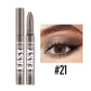 12-Color Pearly Waterproof Eyeshadow Stick Set