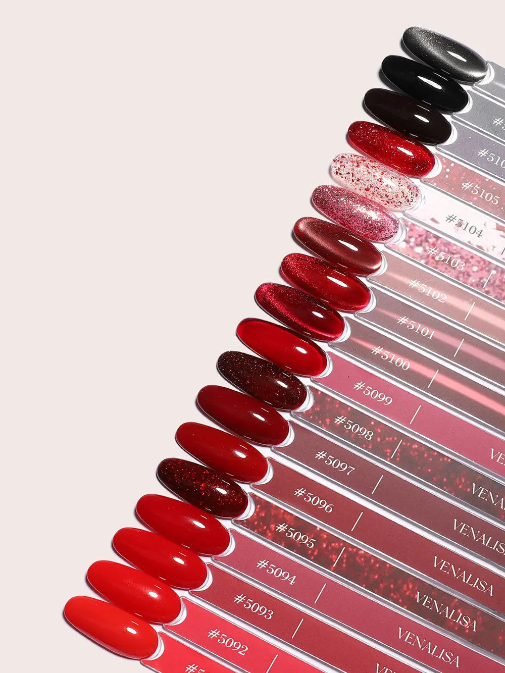 VENALISA V6 Ultra Red Cat Eye Gel Polish - HEMA and TPO Free 10ml