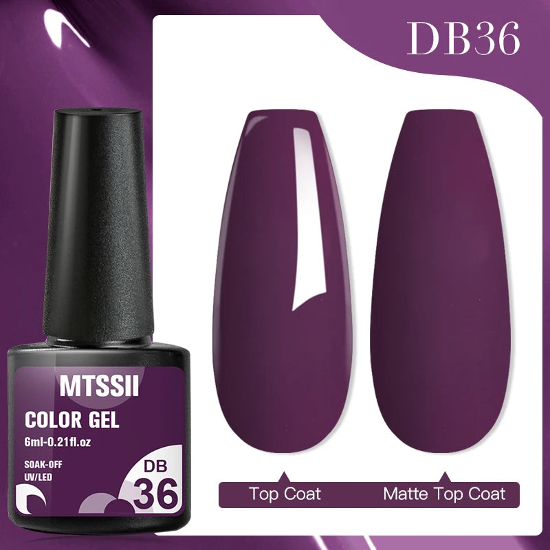 MTSSII Dried Flower Gel Nail Polish - Fairy Series Nail Art