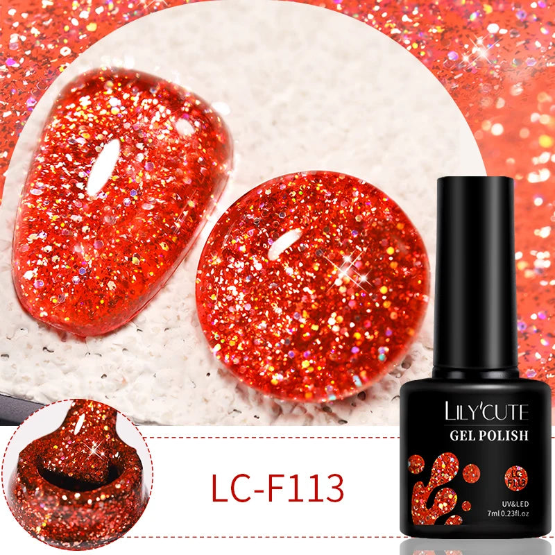 LILYCUTE 7ml 9D Cat Eye Magnetic Gel Polish