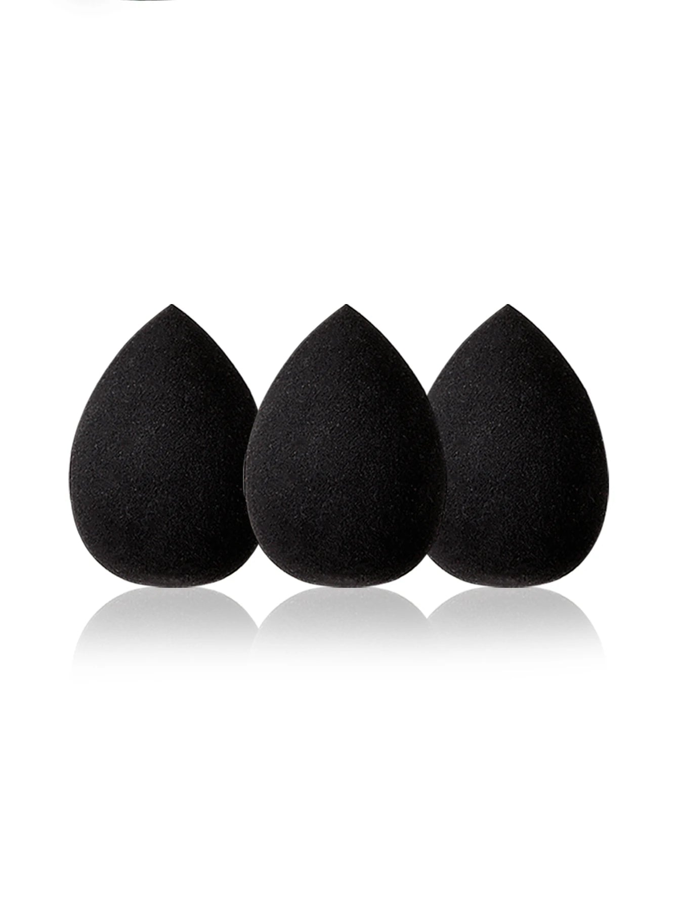 Black Multi-Use Makeup Brush Set - Foundation Blush and Concealer