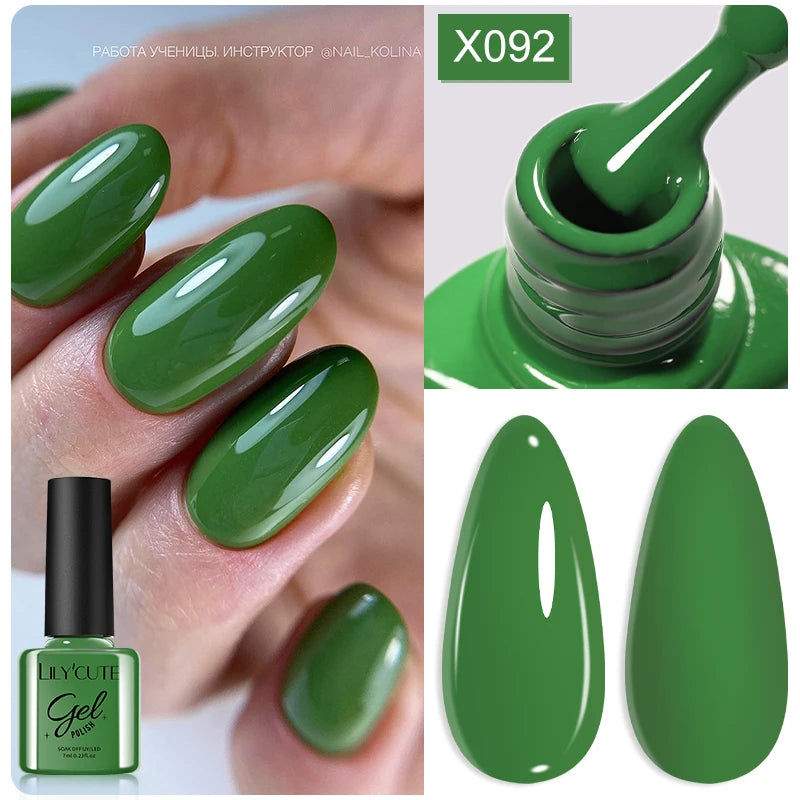 LILYCUTE 7ml Thermal Color-Changing Gel Nail Polish
