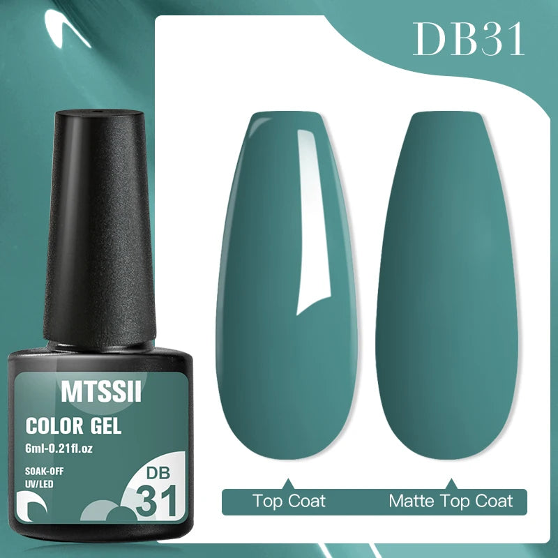 MTSSII Dried Flower Gel Nail Polish - Fairy Series Nail Art