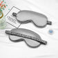 Soft Silk Sleep Mask - 100% Blackout Adjustable Eye Cover